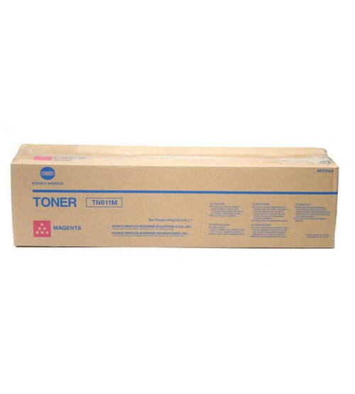 Konica Minolta TN-611M Toner Cartridge - Magenta