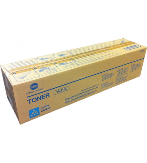 Konica Minolta TN-613 Laser Toner - Cyan